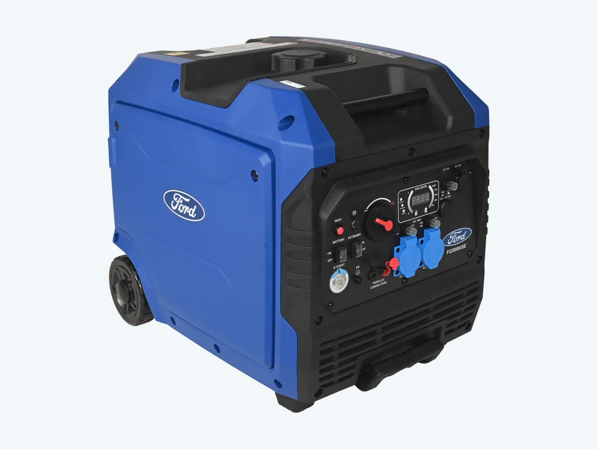 Krachtige Ford inverter generator op wielen